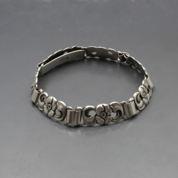 Jos Khan Danish Silver Bracelet